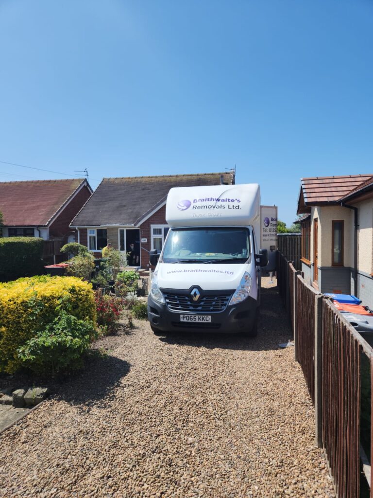 Our team recently completed a successful removal of a 2-person household from a bungalow in Manchester to a new home in Fleetwood