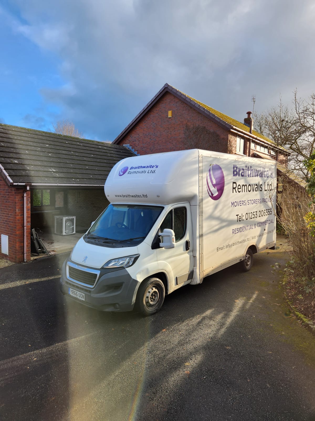 A Busy Day of House Moves: Garstang to Longridge